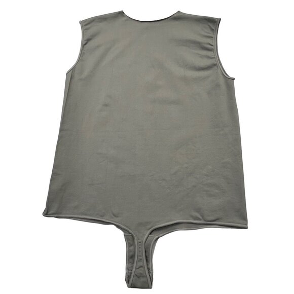 SKIMS Essential Crew Neck Sleeveless Bodysuit Smoke 2X/3X - Picture 3 of 11